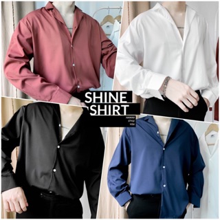 เสื้อเชิ้ตสีพื้น | เหลือครบทุกสี 🍃🌱