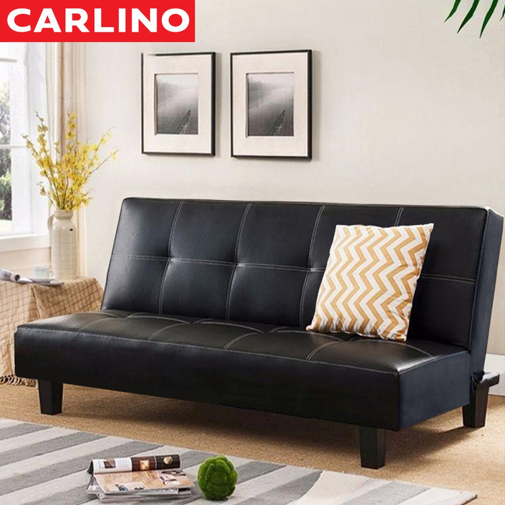 CARLINO : โซฟา โซฟาปรับนอน โซฟาปรับนอน ทูอินวัน ปรับนอนได้ ขนาด 2&amp;3 ที่นั่ง (2&amp; 3 Seaters Jaeden PU Leather Sofa Bed)