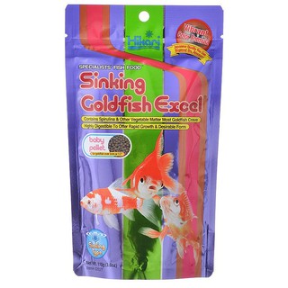 Hikari อาหารปลา อาหารปลาทอง Hikari Sinking Goldfish Excel แบบเม็ดจม - Baby pellet น้ำหนัก 110 g