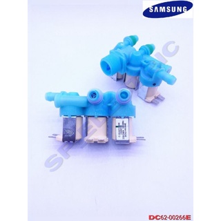 วาวล์น้ำเข้าเครื่องซักผ้า Samsung สีฟ้า 3 ทาง แท้100% DC62-00266E สามารถใช้ได้หลายรุ่น เทียบรุ่นจากรายละเอียดสินค้า