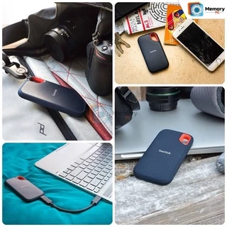 (ส่งด่วน/ขายส่ง) SANDISK Extreme external SSD 500GB/1TB/2TB (1050MB),Type C USB3.2 Gen2 external harddisk hdd ของแท้