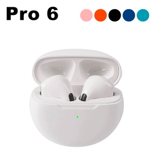 Tws หูฟังบลูทูธไร้สาย พร้อมไมโครโฟน ควบคุมแบบสัมผัส สําหรับ Pro 6 Earbuds 2022