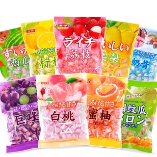 【พร้อมส่ง 】ลูกอมผลไม้รวม 24g ลูกอมแข็ง รสผลไม้ต่างๆ 水果硬糖