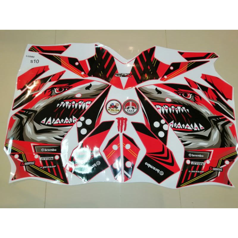 สติ๊กเกอร์Demon150Grตรงรุ่น