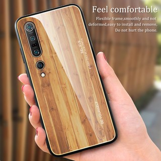 เคสโทรศัพท์มือถือ tpu แบบนิ่มลายไม้หรูหราสําหรับ Xiaomi Mi 11 Mi10 Mi10 Pro Mi 10T Pro 5G Xiaomi POCO X3 NFC M3