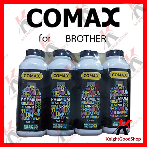 COMAX น้ำหมึกเติม Brother ขนาด 500 ml. 1 ชุดมี 4 สี
