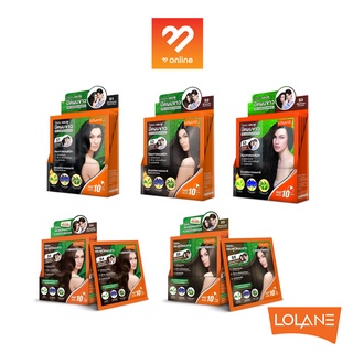 (ซองส้ม 1 กล่อง มี 6 ซอง) แชมพูปิดผมขาว โลแลน ซองส้ม สารสกัด…