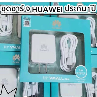 ชุดชาร์จhuawei สาย1m สายชาร์จ+หัวชาร์จ5V2Aชุดชาร์จเร็วรองรับทุกรุ่นhuawei micro แท้100％