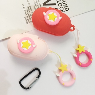 เคสซิลิโคน ลายการ์ตูนน่ารัก พร้อมแหวน สําหรับ Realme buds Air 2 Neo buds Q2 buds Q2S Realme buds Q2S