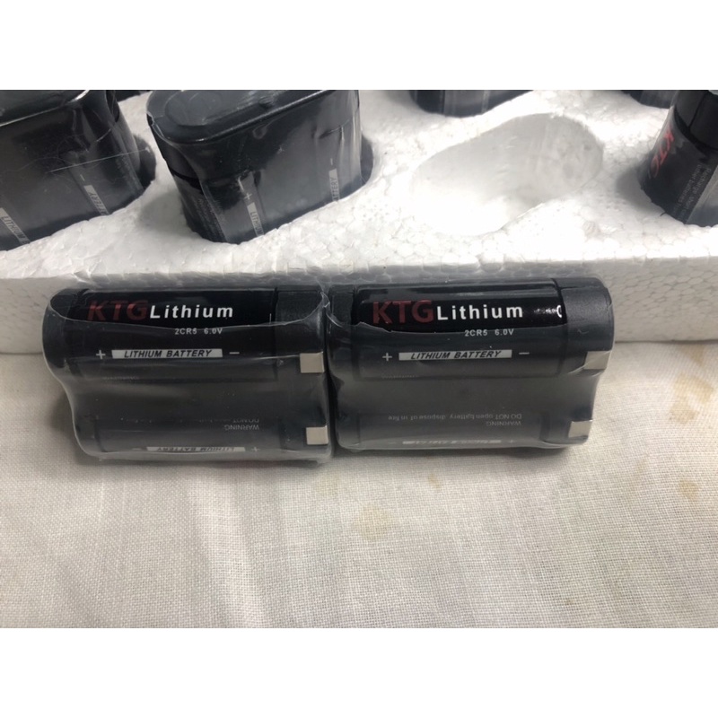 ถูกสุดๆแท้ 2cr5 ถ่านlithium ยี่ห้อ KTG 2cr5 ลิเธียม 2cr5 lithium 6v ...