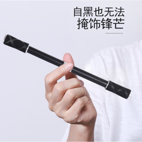 [แถมรูบิค1อัน] ปากกาควงสำเร็จรูป ด้ามสีดำ ไม่มีไส้ปากกา fmgG