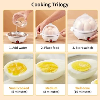 Egg Boilers เครื่องนึ่งไข่ เครื่องต้มไข่ เครื่องทำไข่ลวก หม้อไฟฟ้าอเนกประสงค์