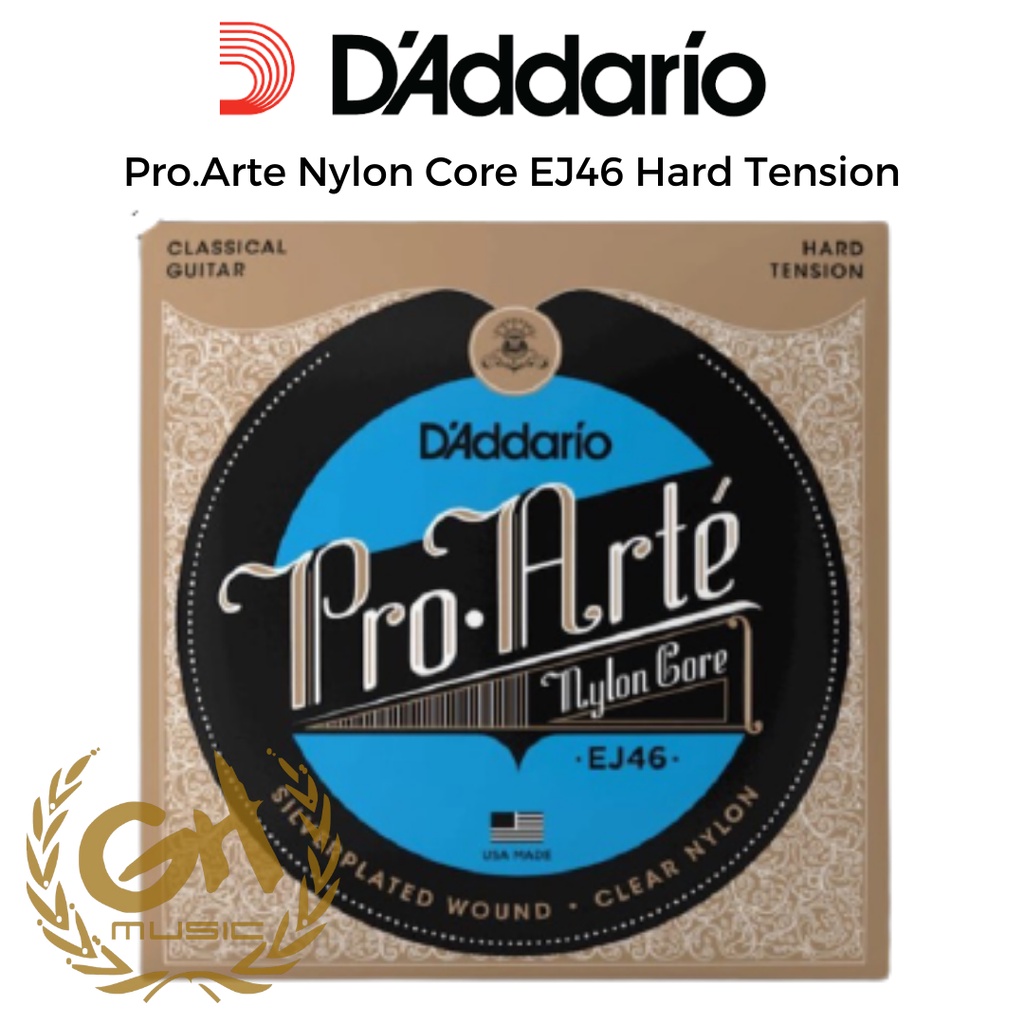 D'ADDARIO DAddario Pro.Arte Nylon Core EJ46 สายตึงแบบแข็ง