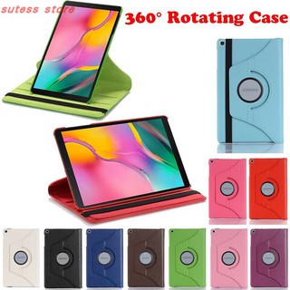 เคสแท็บเล็ตหนังแบบฝาพับหมุนได้ 360 องศาสําหรับ Samsung Galaxy Tab A 8.0 2019 T290 T295 พร้อม S Pen P200 P205 S5E S4 10.5 T720 T725 T830 T835
