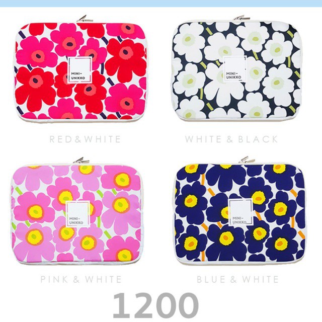 Mini UNIKKO Laptop Case ผ้าลิขสิทธิ์เเท้จาก marimekko | Shopee Thailand