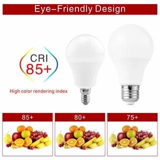 Got Liang หลอดไฟสปอตไลท์ LED E27 E14 20W 18W 15W 12W 9W 6W 3W AC 220V สีขาวอบอุ่น ประหยัดพลังงาน