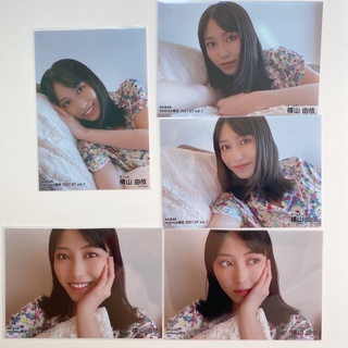 Akb48 Yokoyama Yui Yuihan Netshop🐈👚- set (5รูป) .