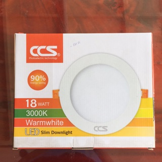 โคมฝังฝ้า LED CCS และ BEWON โคมดาวน์ไลท์​ ขนาด 12w และ 18w มีทั้งเดย์​ไลท์​ และวอมไวท์​