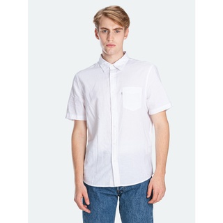 เสื้อเชิ้ตแขนสั้น Levis® Mens Short Sleeve Classic 1 Pocket Standard Fit Shirt