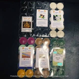 🌈เทียนหอม (ค่าส่งถูก/มีสินค้า/ส่ง-ได้ของไว🥰) เทียนสปา เทียนทีไลท์ กลิ่นดอกไม้