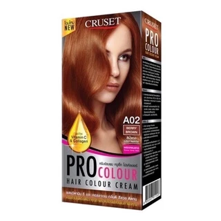 ครีมย้อมผมCruset Pro Colour Hair Cream 100ml.