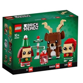 Hobbit99:: Lego BrickHeadz. 40353 REINDEER, ELF AND ELFIE ของแท้ 100% ของใหม่