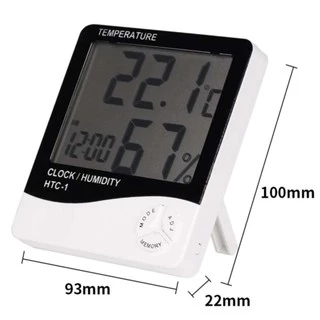 HTC-1 เครื่องวัดอุณหภูมิและความชื้น แบบดิจิตอลThermometer & Hydrometer