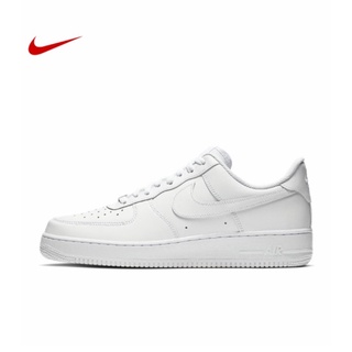 การส่งเสริม แท้จริงNIKE Air Force 1 07 "Triple White"ของแท้  เตรียมจัดส่ง