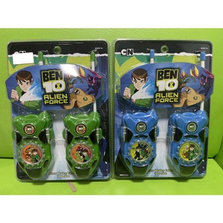 walkie talkie ben10 วิทยุสื่อสาร วิทยุ วอกกี้ทอกกี้ เบนเทน สีฟ้า สีเขียว