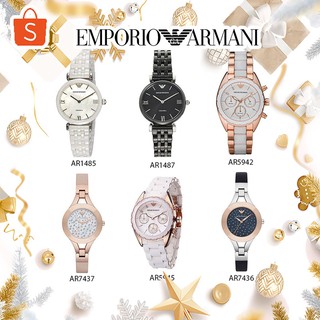 EMPORIO ARMANI  AR1487 AR5942 AR7437 นาฬิกาแบรนด์เนมอามานี่ สำหรับผู้หญิงผู้ชาย สินค้าพร้อมจัดส่ง OWA325