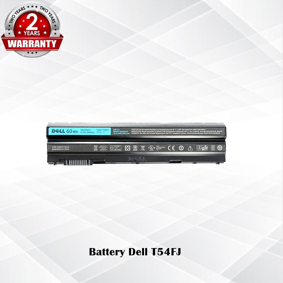 Battery Dell T54FJ / แบตเตอรี่โน๊ตบุ๊ค รุ่น E5420 E5430 E5520 E5530 E6420 E6430 E6520 E6530 (แท้) *ร