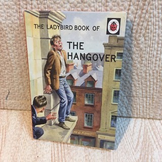 THE  LADYBIRD BOOK OF THE HANGOVER หนังสือปกแข็งเล่มเล็ก(มือสอง)