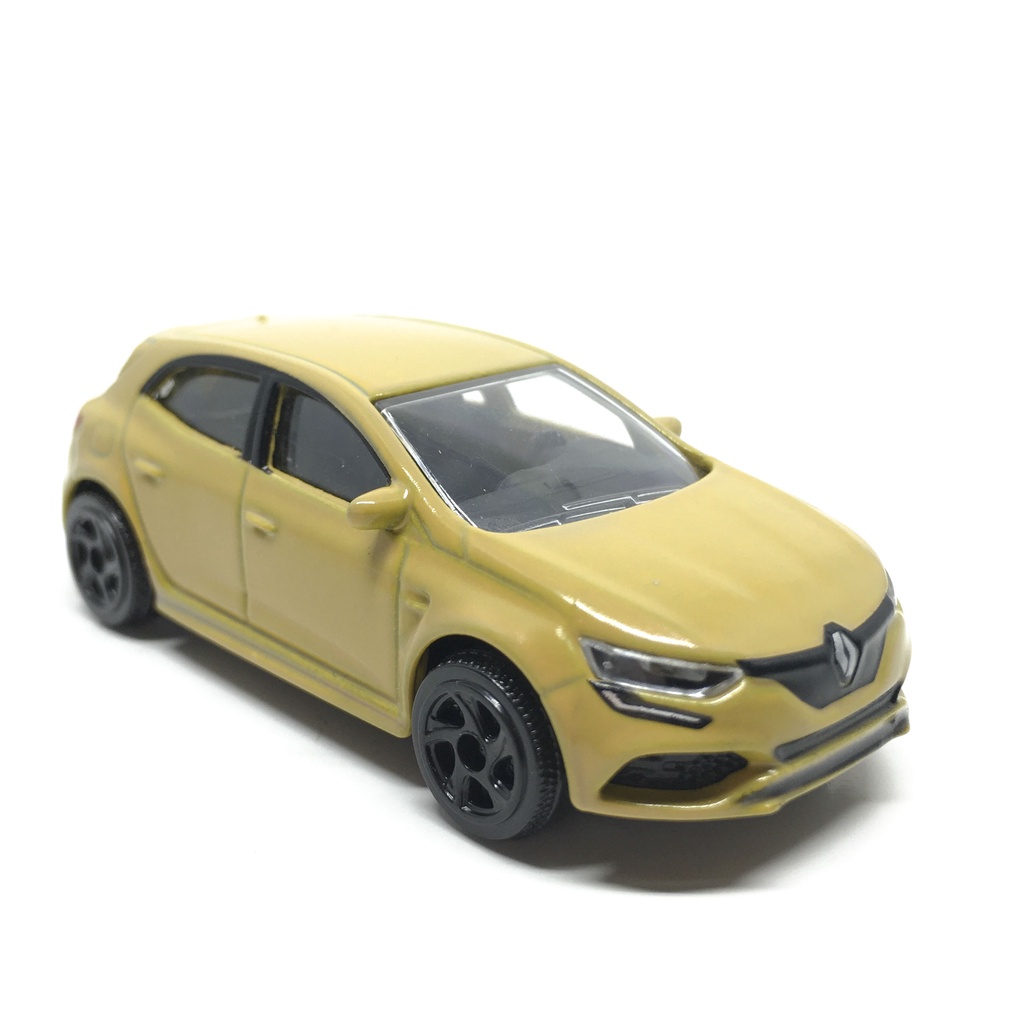 Majorette Renault Megane RS - Color Changer - Yellow Color /Wheels 5SVB /scale 1/63 (3 inches) no Pa