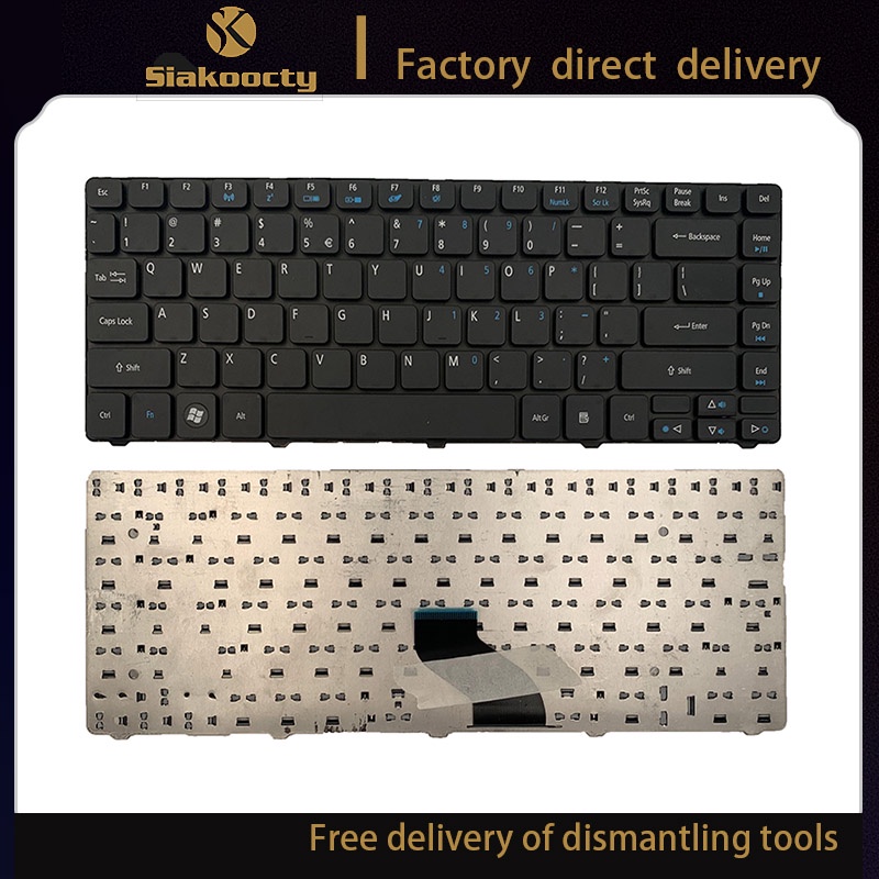 Siakoocty สําหรับ Acer Aspire 4752G 4752Z 4752ZZG 4349 4350 4350G 3810TZG US คีย์บอร์ด