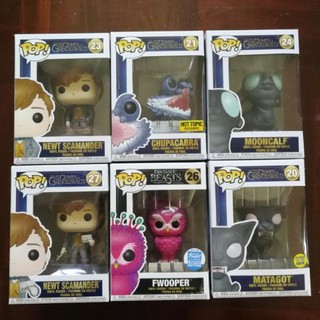 funko pop harry potter จากเรื่อง fantastic beasts  สนใจลายไหนสอบถามได้ค่ะ (ราคาต่อกล่อง)