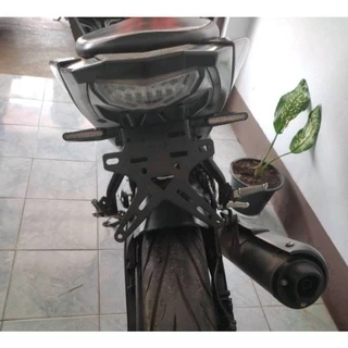 ท้ายสั้นพับได้พร้อมไฟเลี้ยวและรีเลย์ปรับระดับ Mslaz/R15/MSX/Cbr150 และรุ่นอื่นๆ