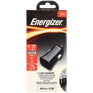 Energizer Classic Car Charger Black (DCA1ACMC3)