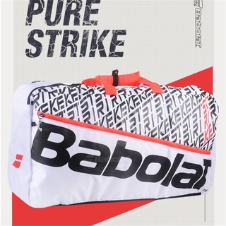 Babolat Tim PURE STRIKE กระเป๋าเป้สะพายหลัง สําหรับใส่ไม้เทนนิส 6 แพ็ค 12 แพ็ค