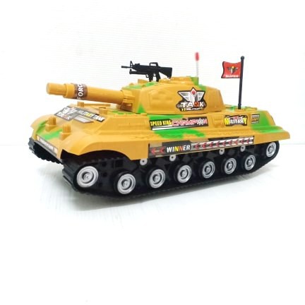 รถถัง รถของเล่น TANK MILITARY ลายทหาร มีลานในตัว ตรงปก พร้อมส่ง จากไทย 2388