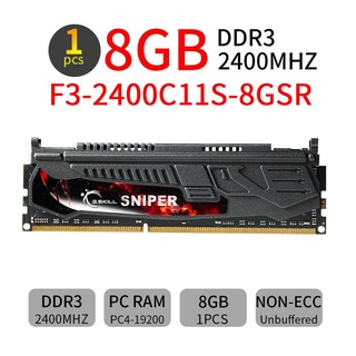 G.Skill 8Gb Ddr3 2400Mhz F3-2400C11S-8Gsr 240Pin Dimm นาฬิกาอัพเกรดคอมพิวเตอร์หน่วยความจํา Ad38