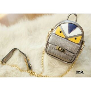 Fendi mini monster mini backpack