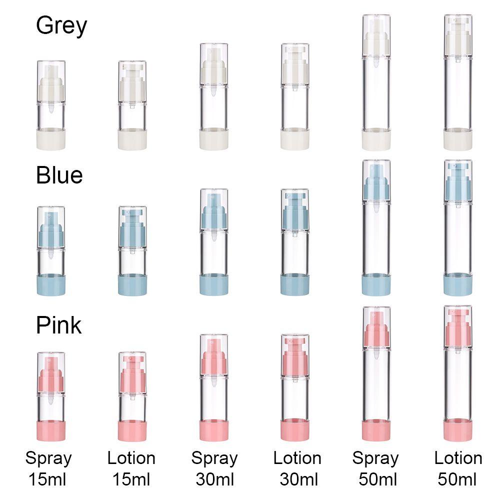 Daybreak 15/50ml สเปรย์โลชั่นอุปกรณ์เสริมการเดินทางบีบปั๊ม Skin Care คอนเทนเนอร์ที่ว่างเปล่า