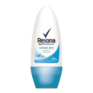 🚚พร้อมส่ง!✅ ﻿REXONA เรโซนา คอตต้อนโรลออน 40 มล.(สีฟ้า) 🚚พร้อมส่ง!! 💨