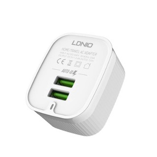 Ldnio รุ่น A201 Universal Travel Charger ที่ชาร์จไฟบ้าน 2 ช่อง