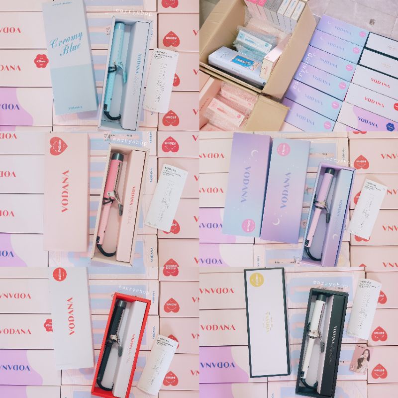 ( พร้อมส่ง ) Vodana Glamwave Curling Iron มี 5 สี 3 ขนาด เครื่องม้วนผม ลอนเป็นธรรมชาติ ดูแลเส้นผม