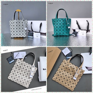 BaoBao 7×7 Matte ISSEY MIYAKE new กระเป๋าถือสุภาพสตรีกระเป๋าสะพายไหล่แบบสบาย ๆ