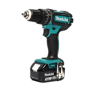 MAKITA (มากีต้า ) รุ่น DHP482SFX7 พร้อมแบตเตอรี่ BL1830B 18 โวลต์ (3.0Ah) 2 ก้อน แท่นชาร์ท DC18SDx1 และอุปกรณ์เสริม