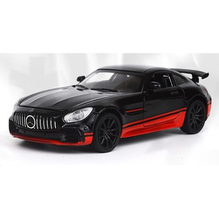 ProudNada Toys ของเล่นเด็กรถโมเดล รถเบนซ์ มีเสียงมีไฟ เปิดประตูได้ MINIAUTO AMG GT-R NO.3222B-1