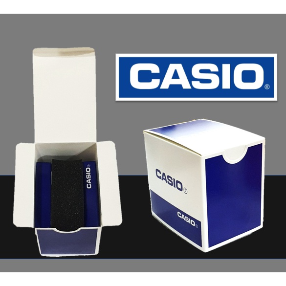 ฟรีกล่อง นาฬิกาข้อมือ กันน้ำ นาฬิกาคาสิโอ้ สายยาง สีดำ นาฬิกาข้อมือcasio นากาผู้หญิงและผู้ชาย RC535