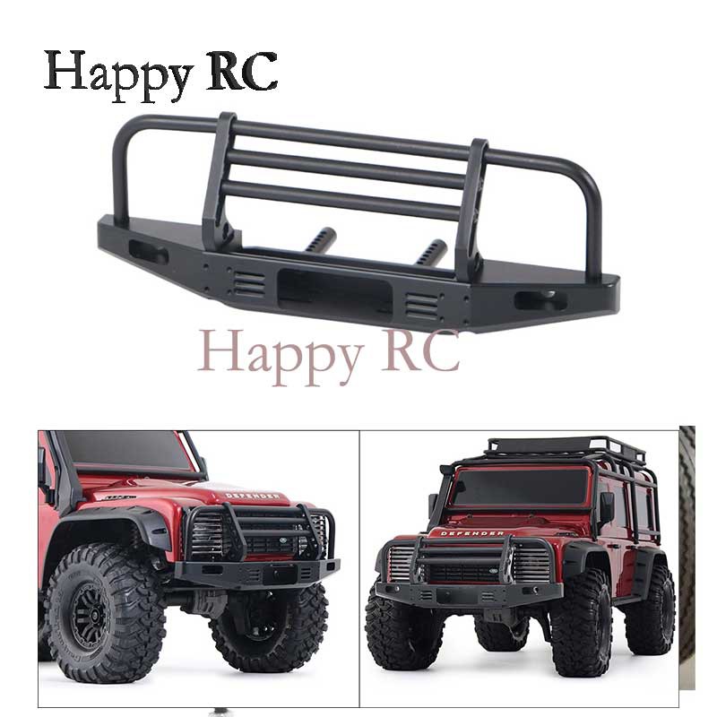 โลหะปรับกันชนหน้าชุดฐาน Winch สําหรับ 1/10 RC Crawler Traxxas TRX4 Defender Axial SCX10 SCX10 II 900